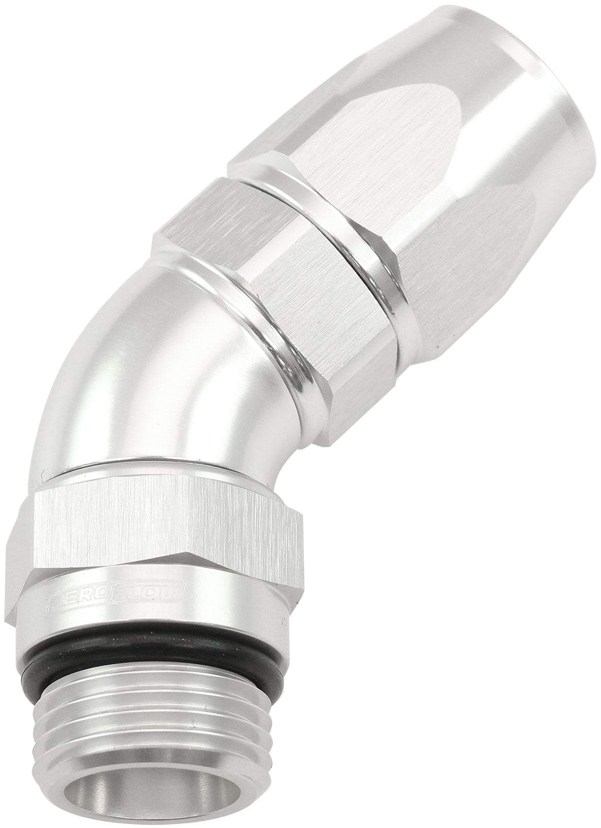 Aeroflow ORB Taper Swivel 45° Hose End -8 ORB to -8AN - AF582-08-08DS AF582-08-08DS