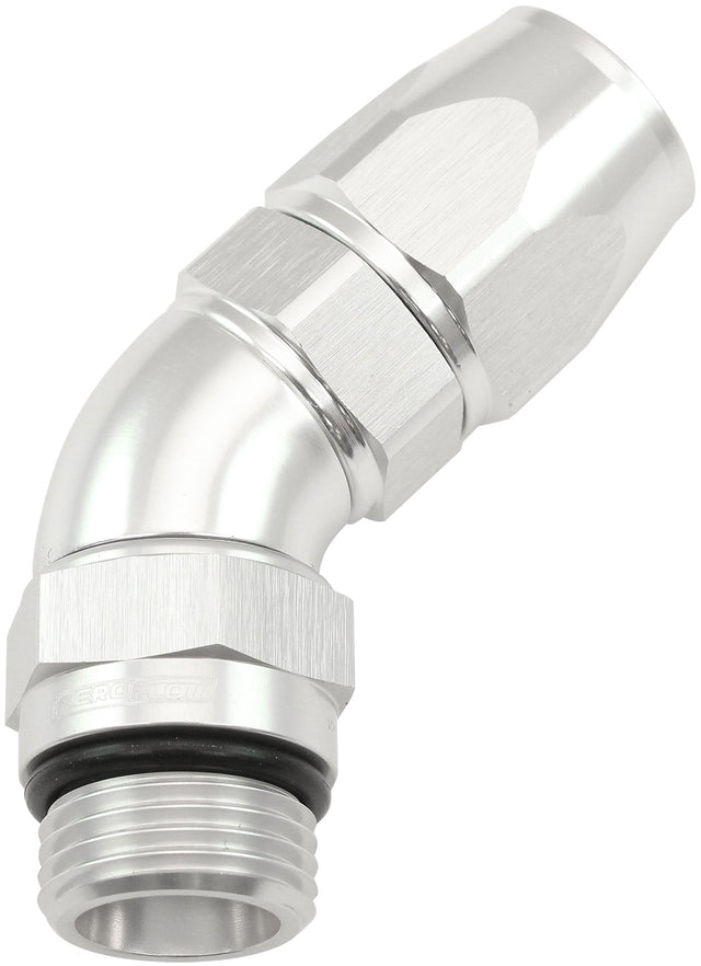 Aeroflow ORB Taper Swivel 45° Hose End -8 ORB to -8AN - AF582-08-08DS AF582-08-08DS