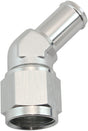 Aeroflow 45° Hose Barb 5/8" to -10AN Silver Finish (AF412-10S) AF412-10S