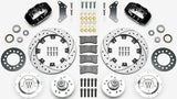 Wilwood Forged Dynalite Dust-Boot Big Brake Front Brake Kit - Black - WB140-15461-D-DB
