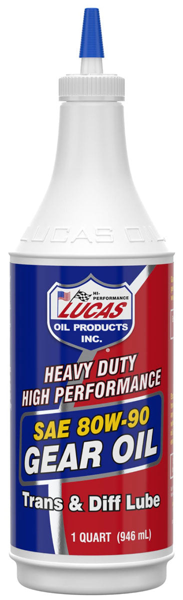 Lucas Heavy Duty Gear Oil, SAE 80W-90 - LUC10043 LUC10043