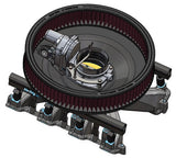 Holley RetroFilter 16" Drive-By -Wire Air Filter Assembly, Black Fits GM LS3 Style DBW Throttle Body (HO120-501)