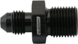 Aeroflow Metric to Male Flare Adapter M14 x 1.25mm to -6AN Blue Finish (AF742-04BLK) AF742-04BLK
