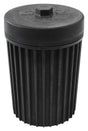 System 1 Spin On Oil Filter 6" Long Black Anodized with Univ Threads & Viton O-Rings - SY211-510571-1 SY211-510571-1