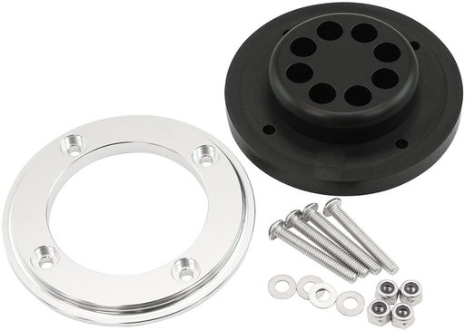 Aeroflow Ignition Wire Firewall Grommet 8 Cylinder Kit - Silver Face Suit 8 x 8.5mm Spark Plug Wires (AF49-1218) AF49-1218