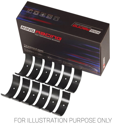 King XP Series Conrod Bearing Set, STD Suit Nissan RB25DE, RB25DET, RB25DETT, RB26DETT DOHC (KBCR6697XP) KBCR6697XP