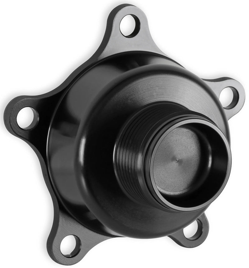 Halibrand Five Bolt Adapter - Black Suit Indy Roadster & Sprint Wheel with Spinner (HOHB010-032) HOHB010-032