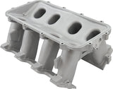 Aeroflow Hi Rise NON-EFI GM LS Cathedral Port Intake Manifold Base, Natural Cast Finish - AF6079-5002