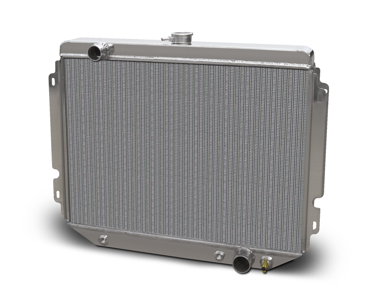 AFCO 1966-67 Chevelle Aluminum Radiator and Shroud - 80252-B-SP-N 80252-S-NA-N