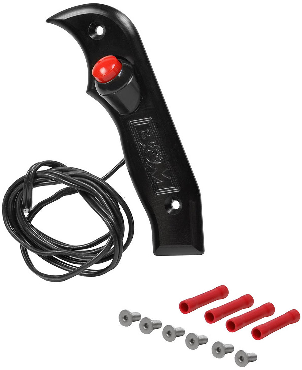 B&M Magnum Grip Side Plate, Black - BM81063 BM81063