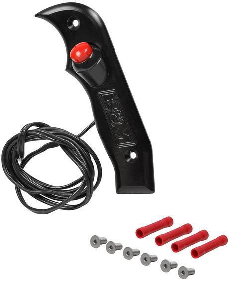 B&M Magnum Grip Side Plate, Black - BM81063 BM81063
