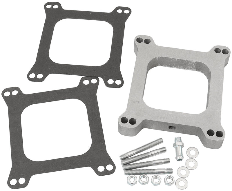 Aeroflow Carburettor Alloy 3/4" Spacer with Vacuum Port Gaskets and Mounting Hardware Included (AF42-2103) AF42-2103