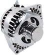 Mechman S Series 320 Amp Racing Alternator, Chrome Finish - MM7127320C MM7127320C