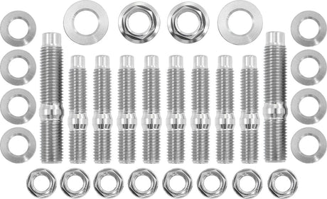 Aeroflow Ttianium 6 Point Hex Header Stud Kit - AF3699-2401 AF3699-2401