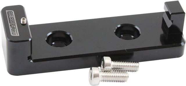 Aeroflow Flex Fuel / E85 Content Sensor Mounting Bracket Black Finish (AF64-1556) AF64-1556