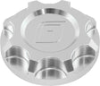 Aeroflow Billet Oil Cap - Silver Finish - AF82-1012 AF82-1012