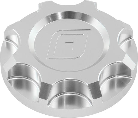 Aeroflow Billet Oil Cap - Silver Finish - AF82-1012 AF82-1012