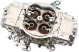 Aeroflow 650cfm 4-Barrel Double Pumper Carburettor with Mechanical Secondaries Square bore 4150 Flange, No Choke, Silver Finish (AF5112-3650)