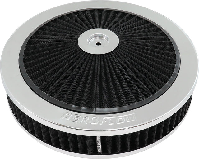 Aeroflow Chrome Full Flow Air Filter Assembly - AF2851-3110 AF2851-3110
