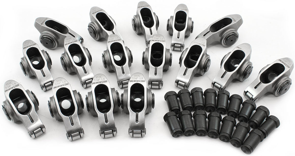Aeroflow Ford Cleveland Stainless Steel Roller Rocker Set - AF95-1229 AF95-1229