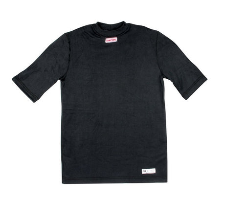 Simpson CarbonX Underwear XX-Large, Black Top, Crew Neck Short Sleeve, SFI Approved (SI20602Z) SI20602Z