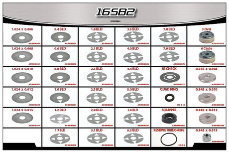 AFCO Rebuild Kit - Bleed Shims And Accessories - 16SB2 16SB2