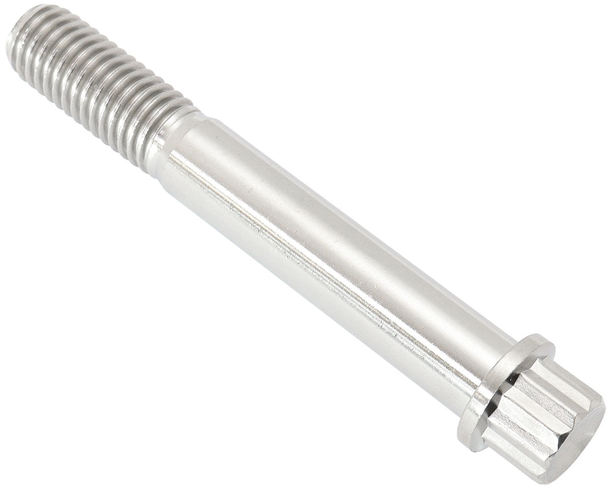 Aeroflow M10 x 1.50mm, UHL 70mm Titanium Bolt 12 Point Head, Natural Finish, Sold Single (AF3504-2755) AF3504-2755