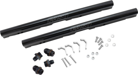 FAST Billet Aluminium Fuel Rail Kit - Black - FAST146035B-KIT FAST146035B-KIT