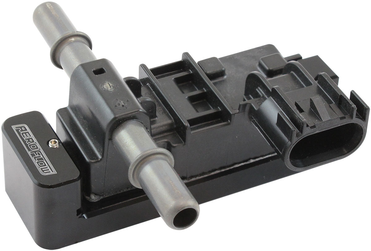 Aeroflow Flex Fuel / E85 Content Sensor Mounting Bracket Black Finish (AF64-1556)