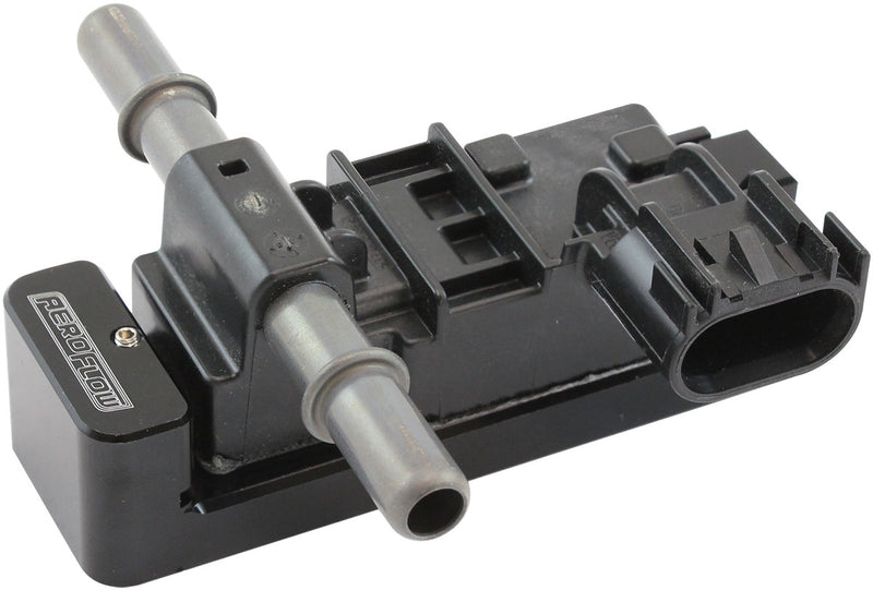 Aeroflow Flex Fuel / E85 Content Sensor Mounting Bracket Black Finish (AF64-1556)