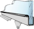 Bob Drake Glass to Door Channel Seal - BDB-45968 BDB-45968