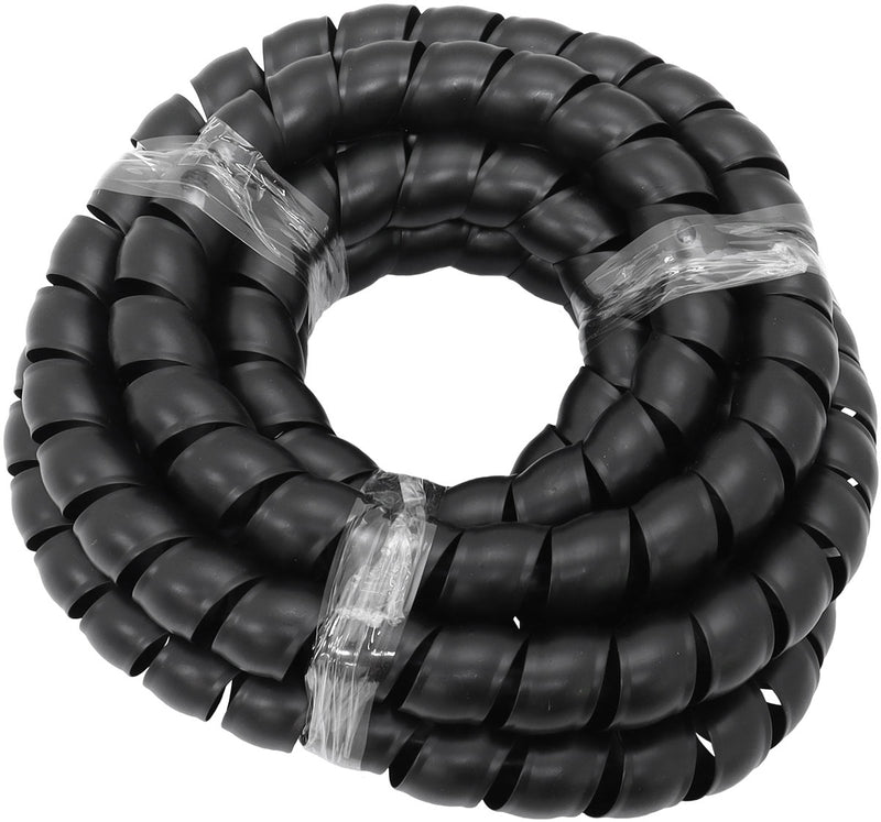 Aeroflow 30.5mm ID Spiral Wrap Black Cover Suit -20AN 100/450 Series Hose (AF91-9861) AF91-9861