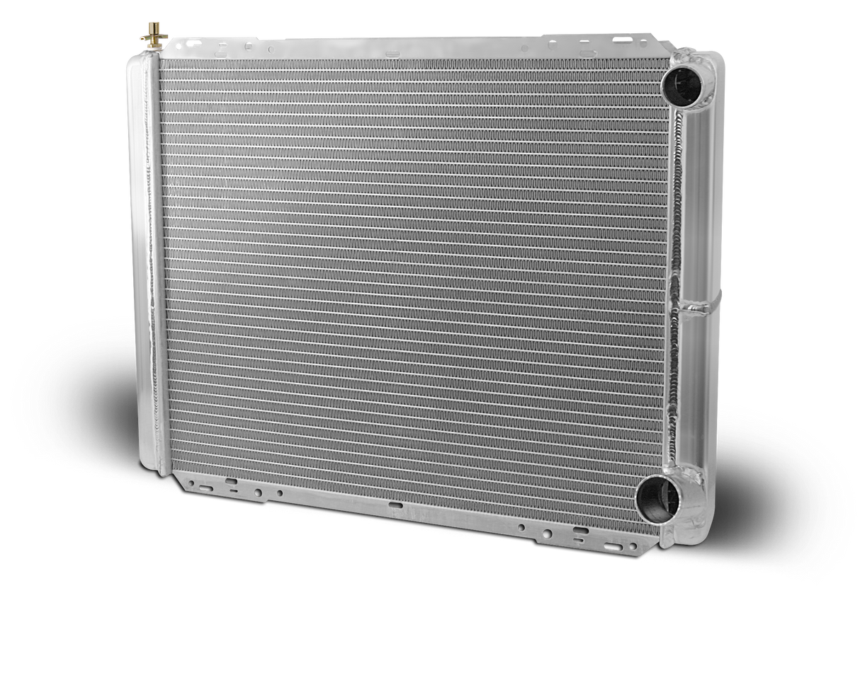 AFCO Aluminum Radiator Circle Track 26 Inch Double Pass Chevy 1.5 Inch Right Side Inlet - 80119N 80119N