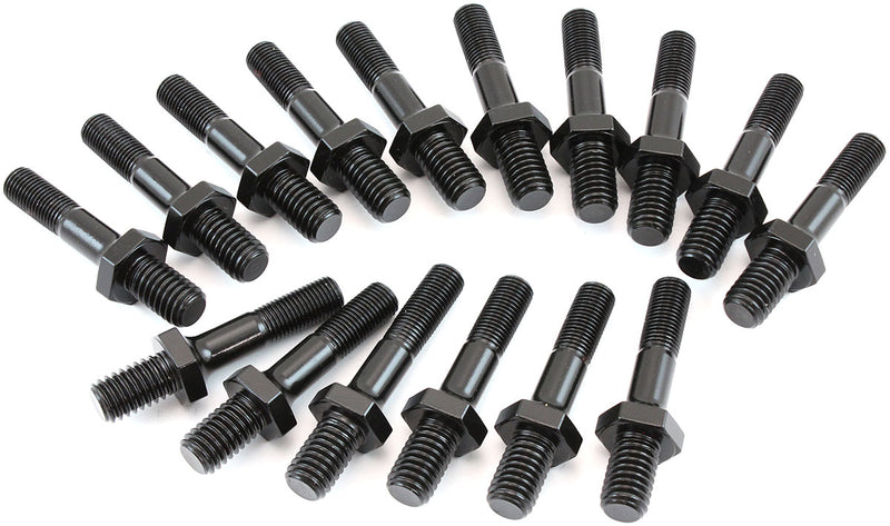 Aeroflow Rocker Arm Studs 3/8", 1.895" (48mm) UHL 8740 Material, Sold as a Pack of 16 (AF37-1101) AF37-1101