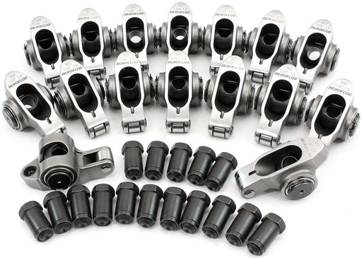 Aeroflow Small Block Ford Windsor 289-351 Stainless Steel Roller Rocker Set 7/16" Stud Mount, 1.60 Ratio, Set of 16 (AF95-1222) AF95-1222