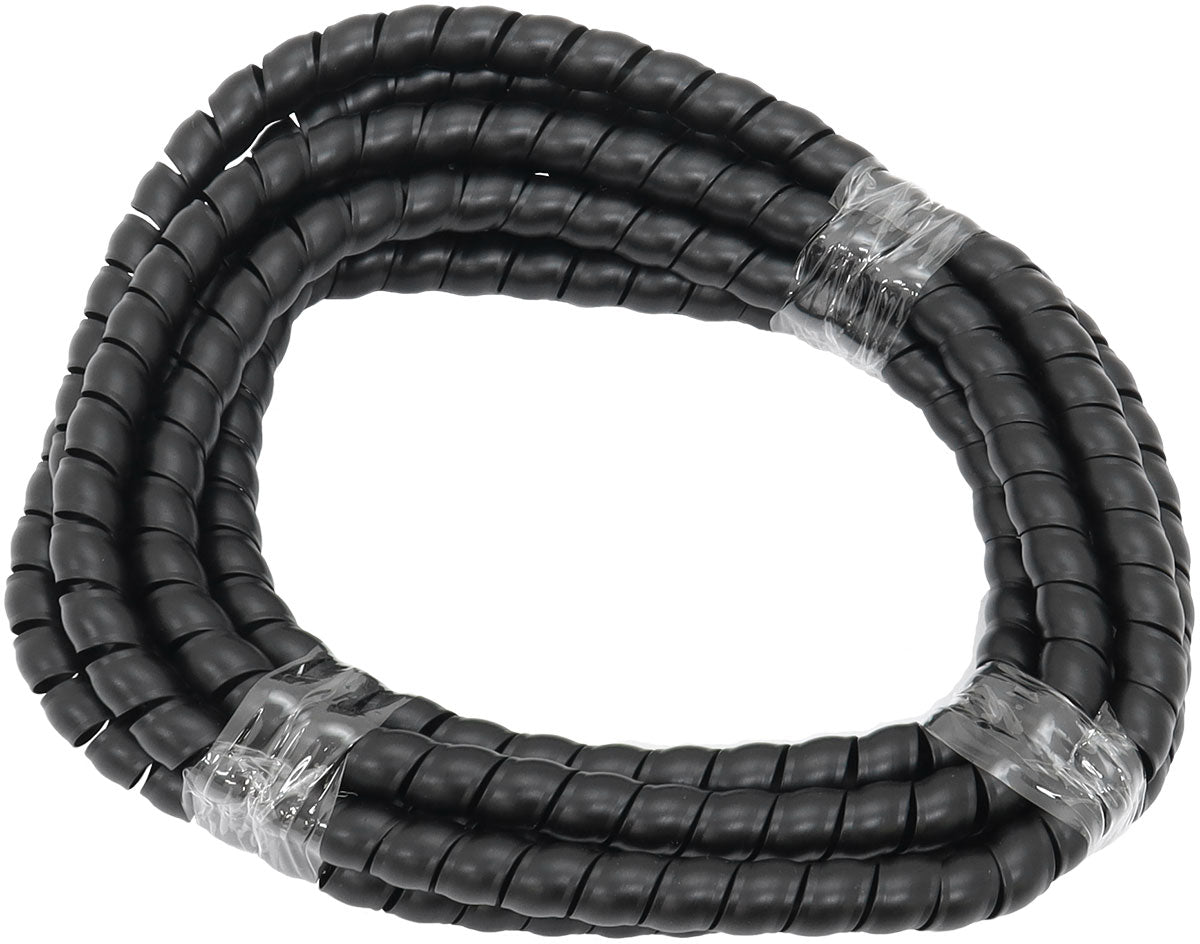 Aeroflow 7.6mm ID Spiral Wrap Black Cover - 1 Meter Length Suit -4AN 200/250 SeriesHose (AF91-9801) AF91-9801