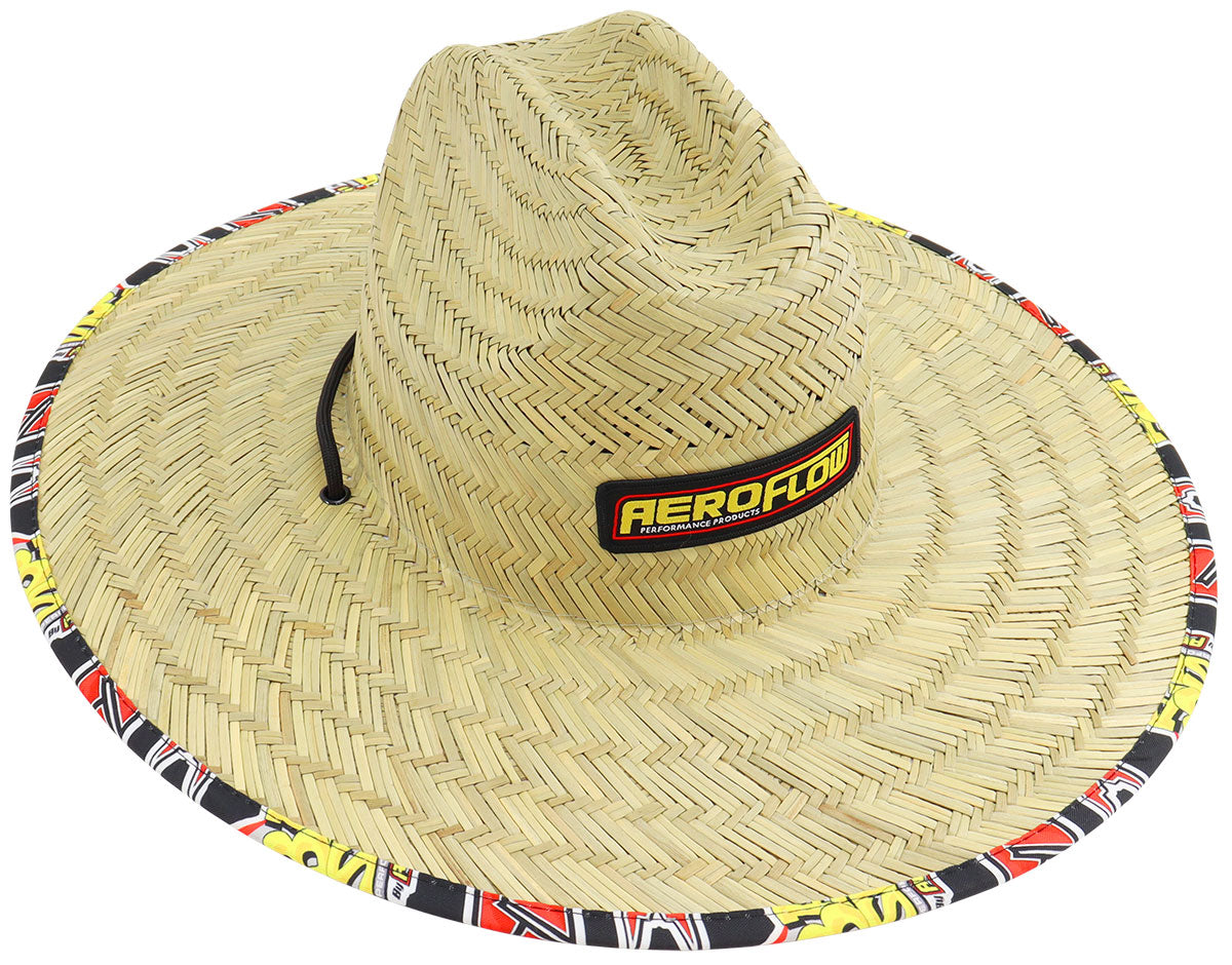 Aeroflow Straw Hat with Draw String Cord - AF99-3014 AF99-3014