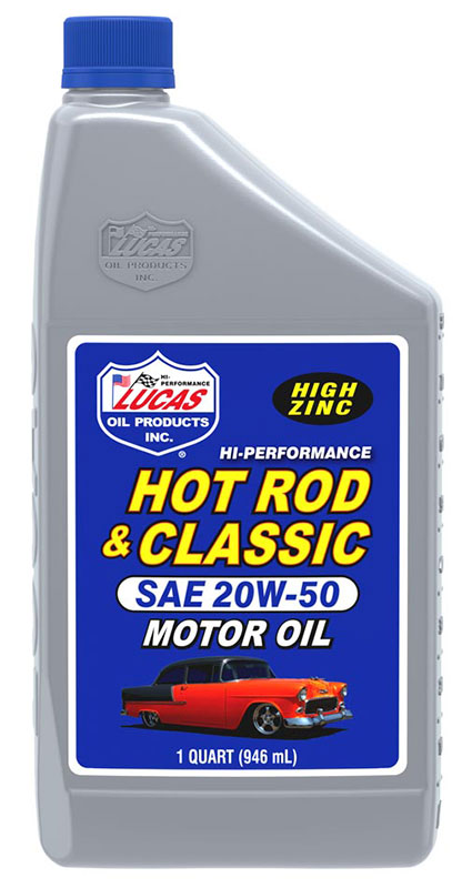 Lucas Hot Rod & Classic Car Engine Oil, SAE 20W-50 - LUC10689 LUC10689