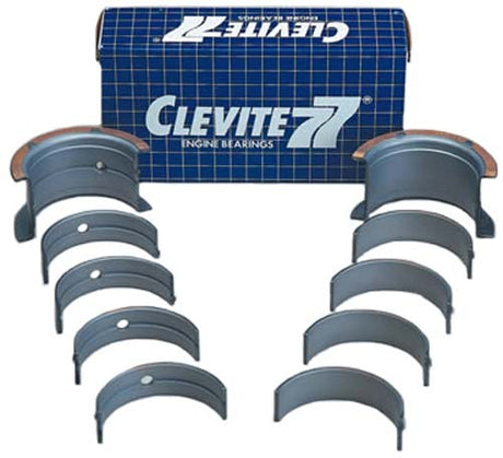 Clevite V Series Main Bearing Set .010" Suit SB Chev L/J 262-350, Vandervell Style Race Bearing (CLMS909V 010) CLMS909V 010