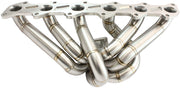 Aeroflow Boosted Ford Barra T3 Turbo Stainless Steel Manifold Suits High Mount GT30-GT35 Turbo, with 50mm External Wastegate Flange (AF8447-3000)