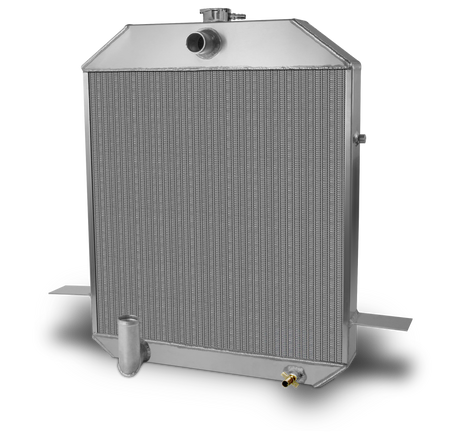 AFCO Ford Deluxe Aluminum Radiator and Shroud - 81172-B-SP-N 81172-S-NA-N