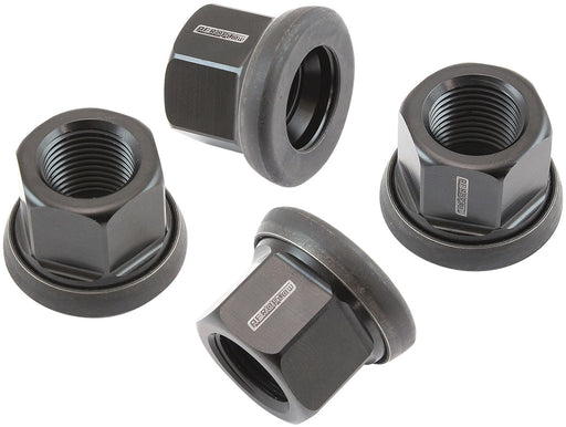 Aeroflow 5/8" Alloy Wheel Nut - Black Finish Sold Individually, 7075 Aluminium (AF3083-0000) AF3083-0000