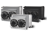 AFCO 1968-77 Chevelle Chevy Crossflow Aluminum Radiator and Shroud - 80253-B-DB-N 80253-B-DB-N