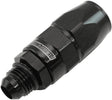 Aeroflow Male AN Swivel Straight Hose End -6AN to -8AN PTFE (Teflon®) Hose End - AF580-08-06DBLK AF580-08-06DBLK
