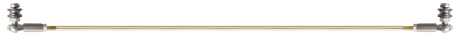 AFCO Steel Throttle Rod Kit 21 Inch Rod Length - 10175-21 10175-21
