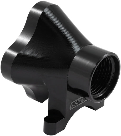 Aeroflow 5 Port Inline Distribution Block - Black Finish - AF936-12-08BLK AF936-12-08BLK