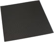 Aeroflow Aluminium Embossed Heat Shield - Black Finish 12" x 12" (304.80mm x 304.80mm) (AF91-4580BLK) AF91-4580BLK