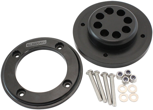 Aeroflow Ignition Wire Firewall Grommet 8 Cylinder Kit - Black Face Suit 8 x 8.5mm Spark Plug Wires (AF49-1218BLK) AF49-1218BLK