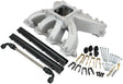 Aeroflow GM LS Rectangle Port Carburettor Hi Rise Race Single Plane EFI Intake Manifold, Natural Cast Finish - AF6050-6001 AF6050-6001