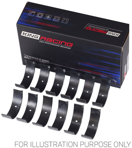 King XP Series Conrod Bearing Set, .50mm (.020") Suit Nissan RB30E, RB30ET, VG30DE, VG30DETT (KBCR6676XP0.5) KBCR6676XP0.5